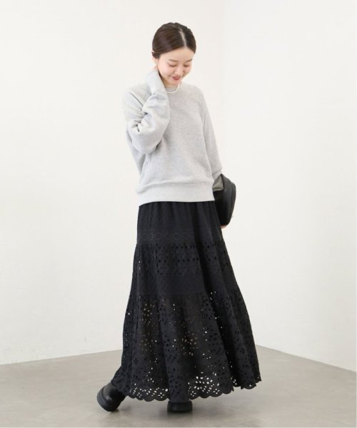 《WEB限定/追加3》コットンレースティアードスカート 品番：23060900080020 こちらの商品は