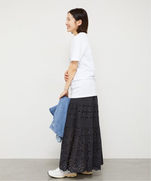 《WEB限定/追加3》コットンレースティアードスカート 品番：23060900080020 こちらの商品は