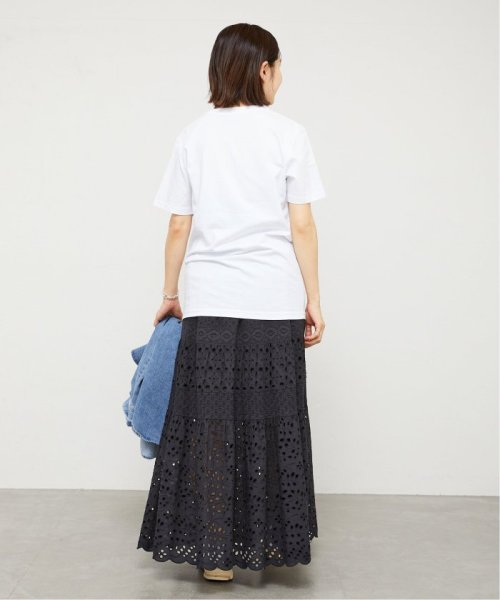 《WEB限定/追加3》コットンレースティアードスカート 品番：23060900080020 こちらの商品は