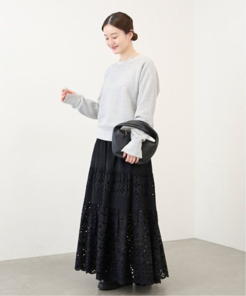 《WEB限定/追加3》コットンレースティアードスカート 品番：23060900080020 こちらの商品は