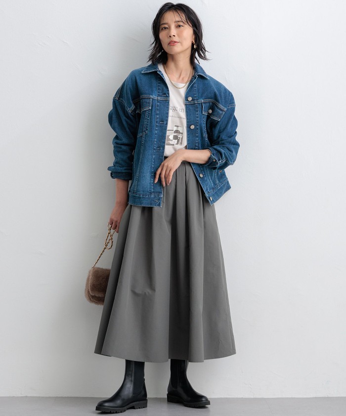 再入荷/RED CARD TOKYO×23区】オーバーサイズ デニム ジャケッ