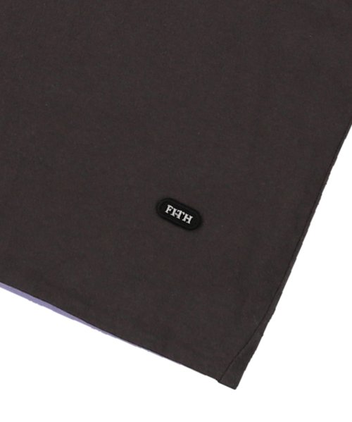 FITH(フィス)/天竺×ボーダーリバーシブルBig半袖Tシャツ/img12