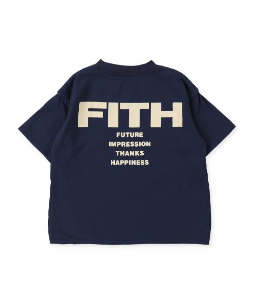 FITH(フィス)/天竺×ボーダーリバーシブルBig半袖Tシャツ/img07