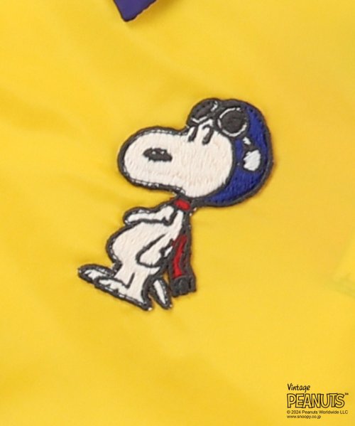 DENIM DUNGAREE(デニムダンガリー)/タフタ SNOOPY コーチジャケット/img05