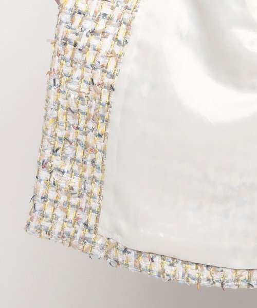 【LOULOU WILLOUGHBY】LINTONツイードミニベスト LOULOU