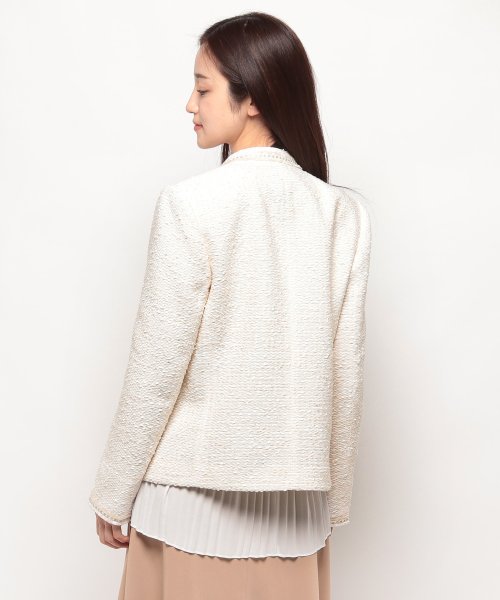 ノーカラージャケット 