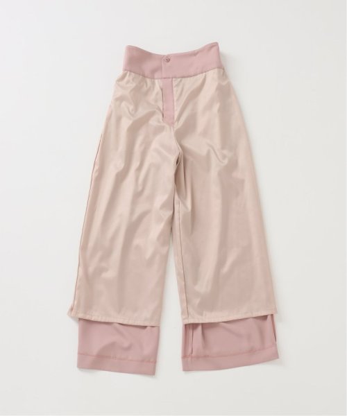 Avec H タックワイドパンツ 