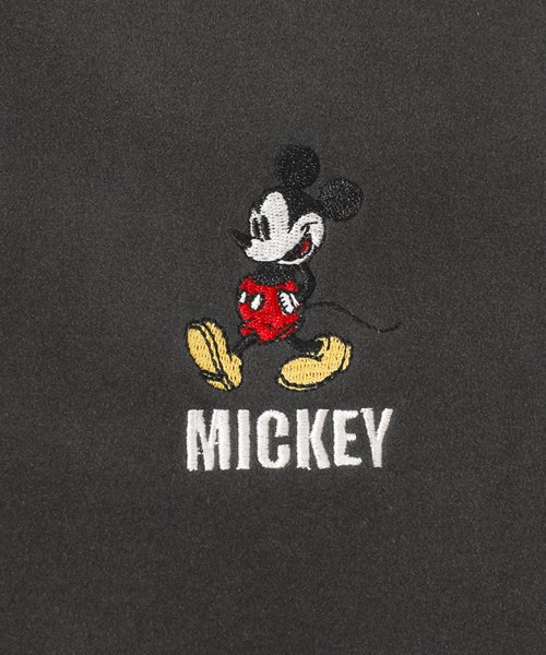 DISNEY(DISNEY)/【DISNEY/ディズニー】ミッキーマウスワンポイント刺繍フェイクレイヤードベスト×ロンＴ/img01