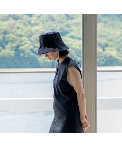 Wpc．(Wpc．)/【Wpc.公式】帽子 UVカットバケットハット 遮光 UVハット サイズ調整可能 紐付き 洗濯可能 おしゃれ 可愛い 女性 レディース/img07