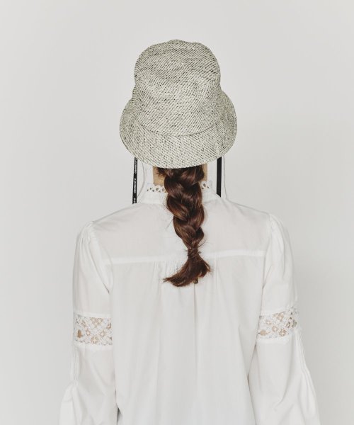 Chapeaud'O(Chapeaud’O)/Chapeau d' O Summer Tweed Bucket/img10