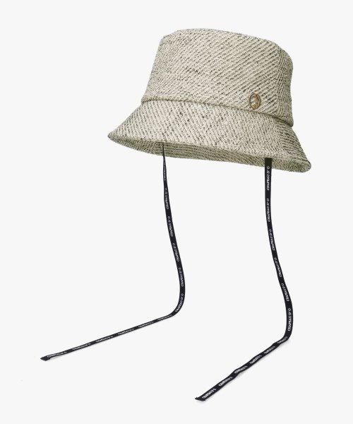 Chapeaud'O(Chapeaud’O)/Chapeau d' O Summer Tweed Bucket/img16