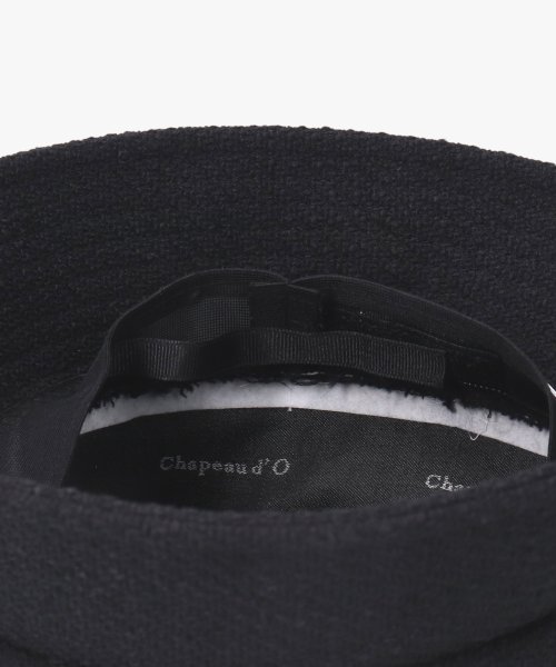 Chapeaud'O(Chapeaud’O)/Chapeau d' O Summer Tweed Bucket/img23