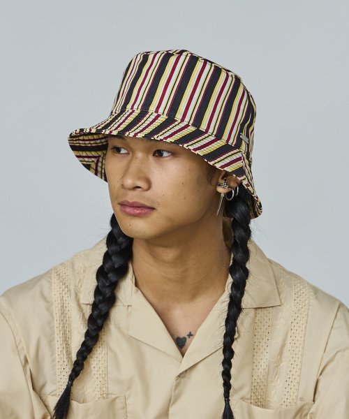 KANGOL(KANGOL)/KANGOL 70s STRIPE BUCKET/img01