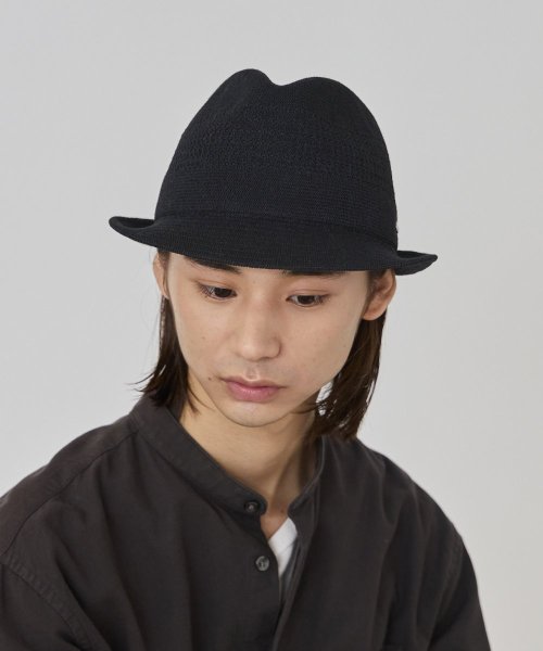 OVERRIDE(OVERRIDE)/OVERRIDE LINEN KNIT FEDORA/img04