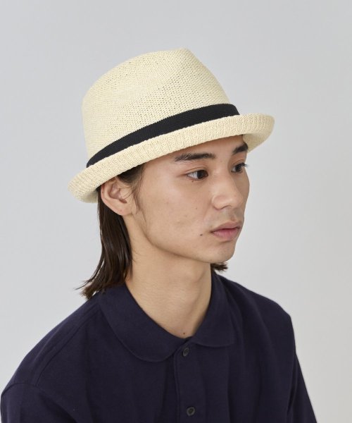 OVERRIDE(OVERRIDE)/OVERRIDE PAPER KNIT FEDORA/img08