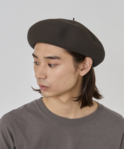 OVERRIDE(OVERRIDE)/OVERRIDE POLY TAM BERET/img03