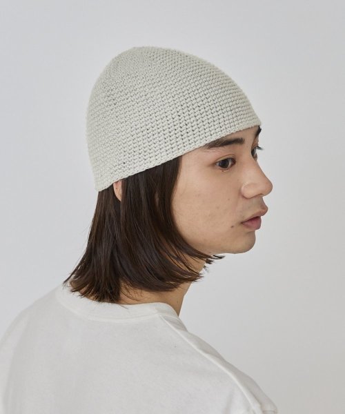 OVERRIDE(OVERRIDE)/OVERRIDE CROCHET SHORT BEANIE/img08