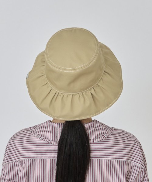 OVERRIDE(OVERRIDE)/OVERRIDE GABARDINE TUCK HAT SG/img10