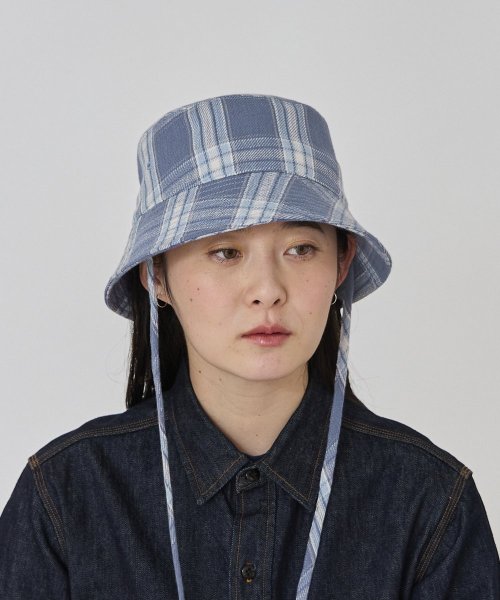 OVERRIDE(OVERRIDE)/OVERRIDE OGC CHECK BUCKET HAT SG/img03