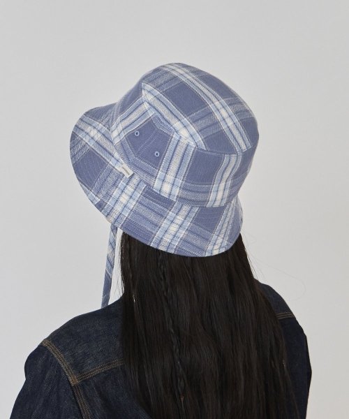 OVERRIDE(OVERRIDE)/OVERRIDE OGC CHECK BUCKET HAT SG/img05