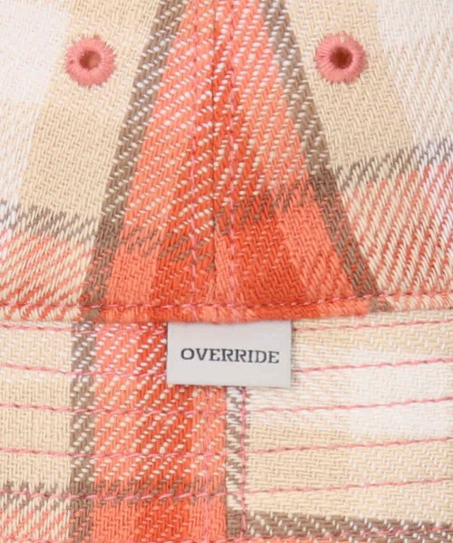 OVERRIDE(OVERRIDE)/OVERRIDE OGC CHECK BUCKET HAT SG/img18