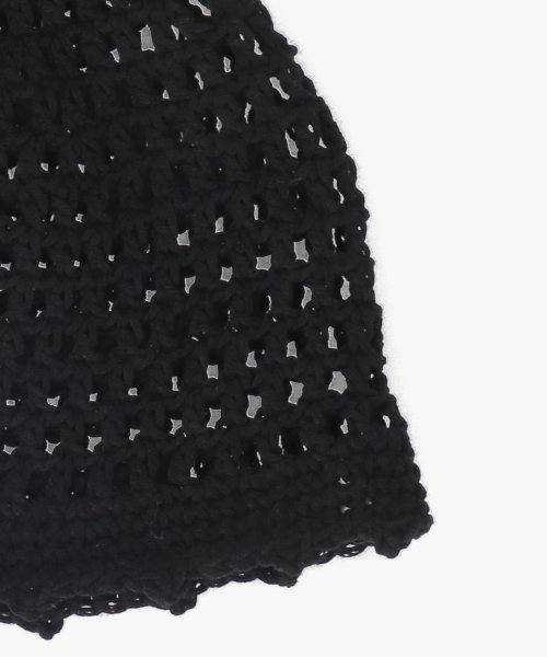 OVERRIDE(OVERRIDE)/OVERRIDE KNIT CROCHET SUMMER BEANIE/img15