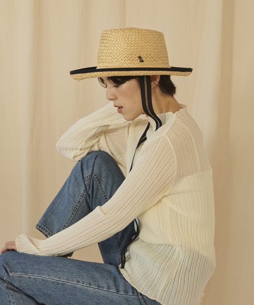 arth(arth)/arth Ladder Ribbon HINOKI Hat/img14