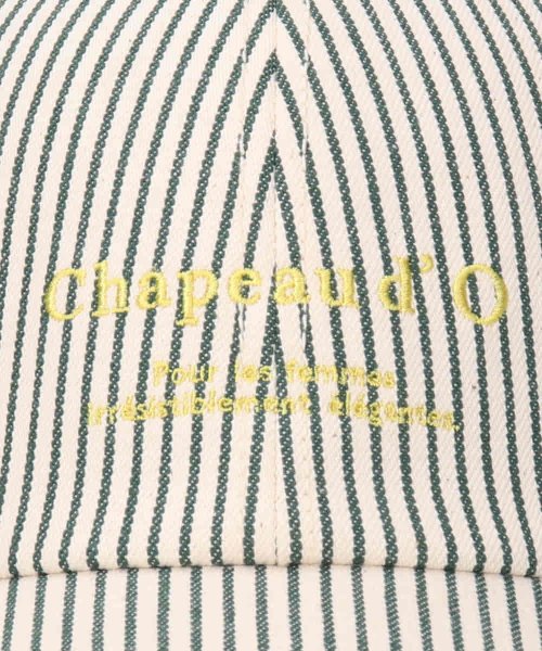 Chapeaud'O(Chapeaud’O)/Chapeau d' O Hickory Stripes Cap/img18