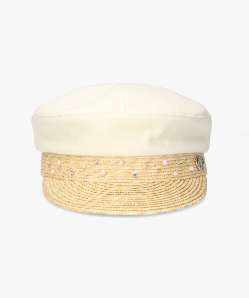 Chapeaud'O(Chapeaud’O)/Chapeau d' O Straw X Denim Marine Cas/img08