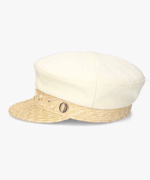 Chapeaud'O(Chapeaud’O)/Chapeau d' O Straw X Denim Marine Cas/img09
