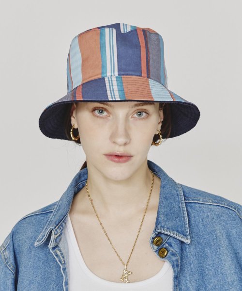 Chapeaud'O(Chapeaud’O)/Chapeau d' O Liberty Multi Stripe Hat/img03