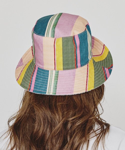 Chapeaud'O(Chapeaud’O)/Chapeau d' O Liberty Multi Stripe Hat/img12