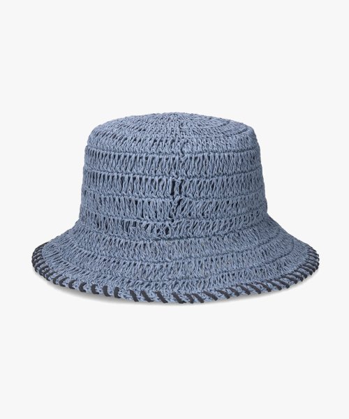 OVERRIDE(OVERRIDE)/OVERRIDE PAPER CROCHET ST BUCKET HAT/img21