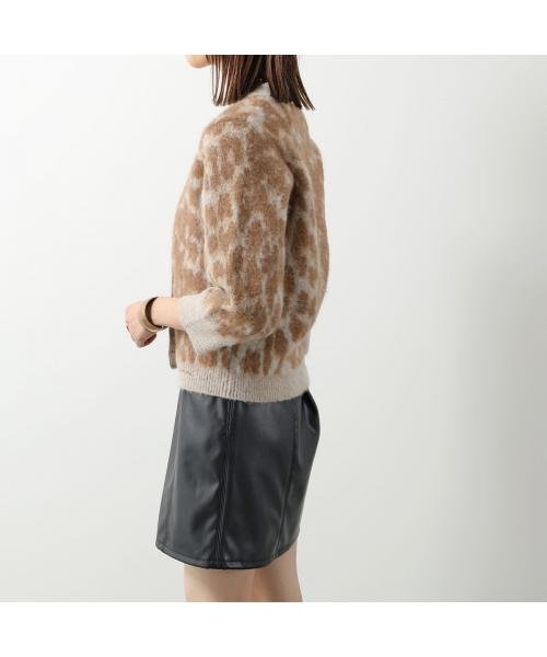 GANNI(ガニー)/GANNI カーディガン Leopard Jacquard Cardigan K1976 2596/img05