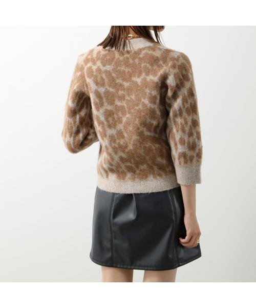 GANNI(ガニー)/GANNI カーディガン Leopard Jacquard Cardigan K1976 2596/img06