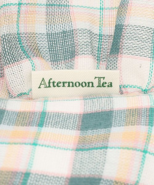 Afternoon Tea LIVING(アフタヌーンティー・リビング)/ブロックプリント調刺繍クッション/img11