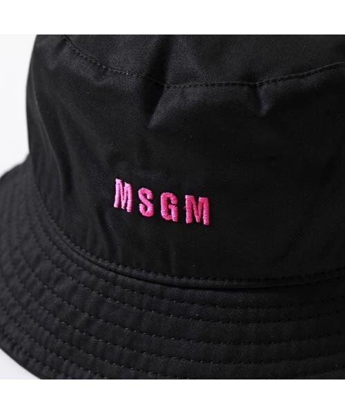 MSGM(MSGM)/MSGM バケットハット MDL03 コットン ロゴ刺繍/img11