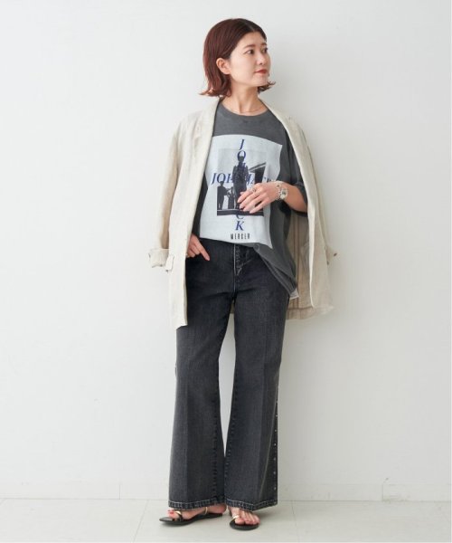 Spick & Span(スピック＆スパン)/51/2 FLARE－LINE STUDS DENIM/img03