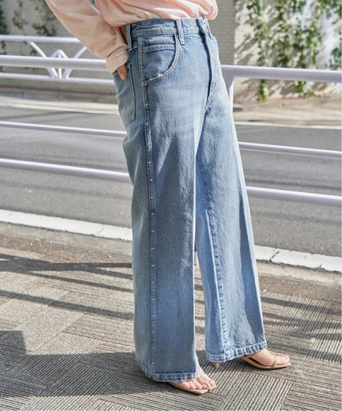 Spick & Span(スピック＆スパン)/51/2 FLARE－LINE STUDS DENIM/img27