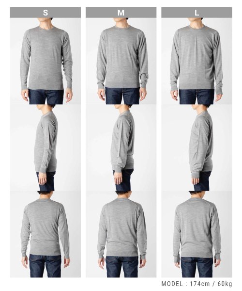 JOHN SMEDLEY(ジョンスメドレー)/ジョンスメドレー JOHN SMEDLEY LUNDY ニット メンズ 長袖 クルーネック セーター LUNDY CLASSIC CREW NECK PULLO/img11