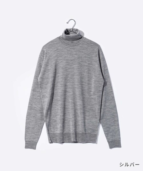 JOHN SMEDLEY(ジョンスメドレー)/ジョンスメドレー JOHN SMEDLEY CHERW ニット メンズ 長袖 タートルネック セーター CHERWELL ROLL NECK PULLOVER /img03