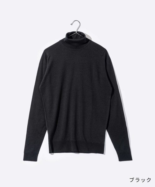 JOHN SMEDLEY(ジョンスメドレー)/ジョンスメドレー JOHN SMEDLEY CHERW ニット メンズ 長袖 タートルネック セーター CHERWELL ROLL NECK PULLOVER /img04