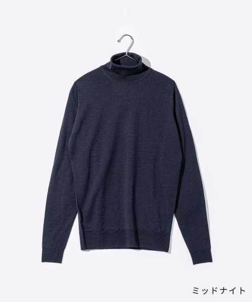 JOHN SMEDLEY(ジョンスメドレー)/ジョンスメドレー JOHN SMEDLEY CHERW ニット メンズ 長袖 タートルネック セーター CHERWELL ROLL NECK PULLOVER /img05