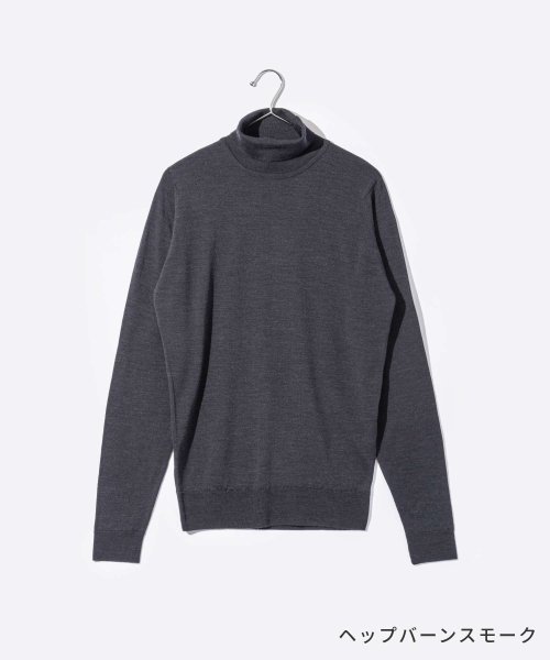 JOHN SMEDLEY(ジョンスメドレー)/ジョンスメドレー JOHN SMEDLEY CHERW ニット メンズ 長袖 タートルネック セーター CHERWELL ROLL NECK PULLOVER /img06