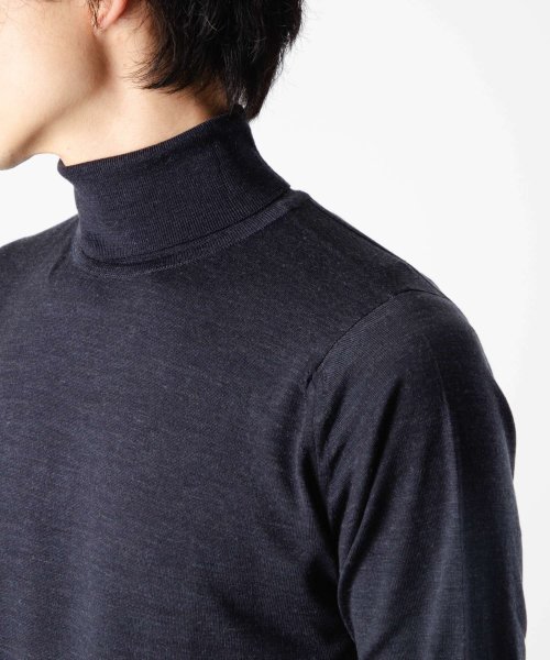 JOHN SMEDLEY(ジョンスメドレー)/ジョンスメドレー JOHN SMEDLEY CHERW ニット メンズ 長袖 タートルネック セーター CHERWELL ROLL NECK PULLOVER /img10