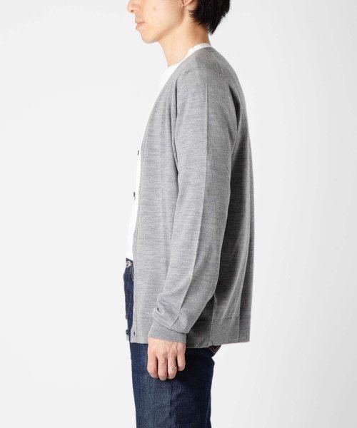 ジョンスメドレー JOHN SMEDLEY PETWORTH カーディガン メンズ 長袖 Vネック エクストラファインメリノウール 30ゲージ PETWORTH R1981527560(15290円)