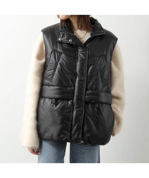 GANNI(ガニー)/GANNI 中綿ベスト Shiny Quilt Vest F8386 6632/img05