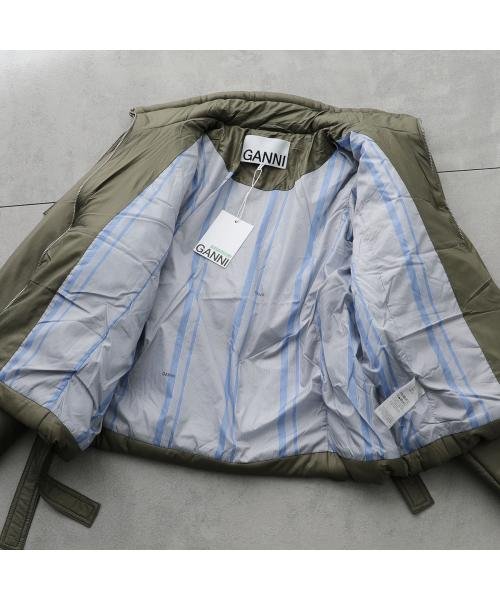 GANNI(ガニー)/GANNI 中綿ジャケット Shiny Quilt Vest Jacket/img11