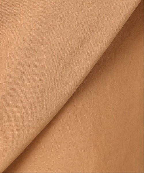 ライトフルクロススタンドカラーロングコート 