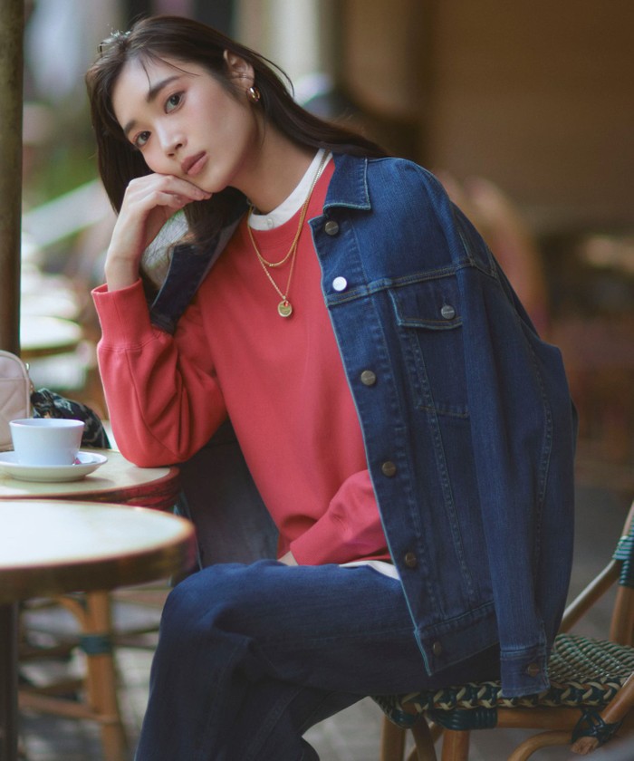 再入荷/RED CARD TOKYO×23区】オーバーサイズ デニム ジャケッ